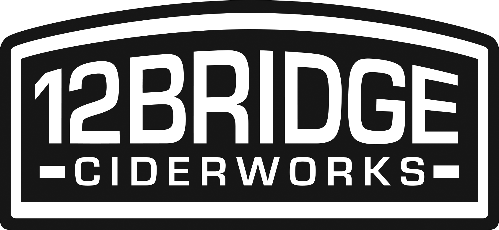 12 Bridge Ciderworks (1689x780), Png Download