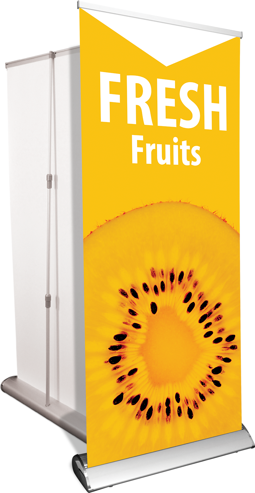 Retractable Banner Stands - Deluxe Pop Up Banner (1500x1941), Png Download