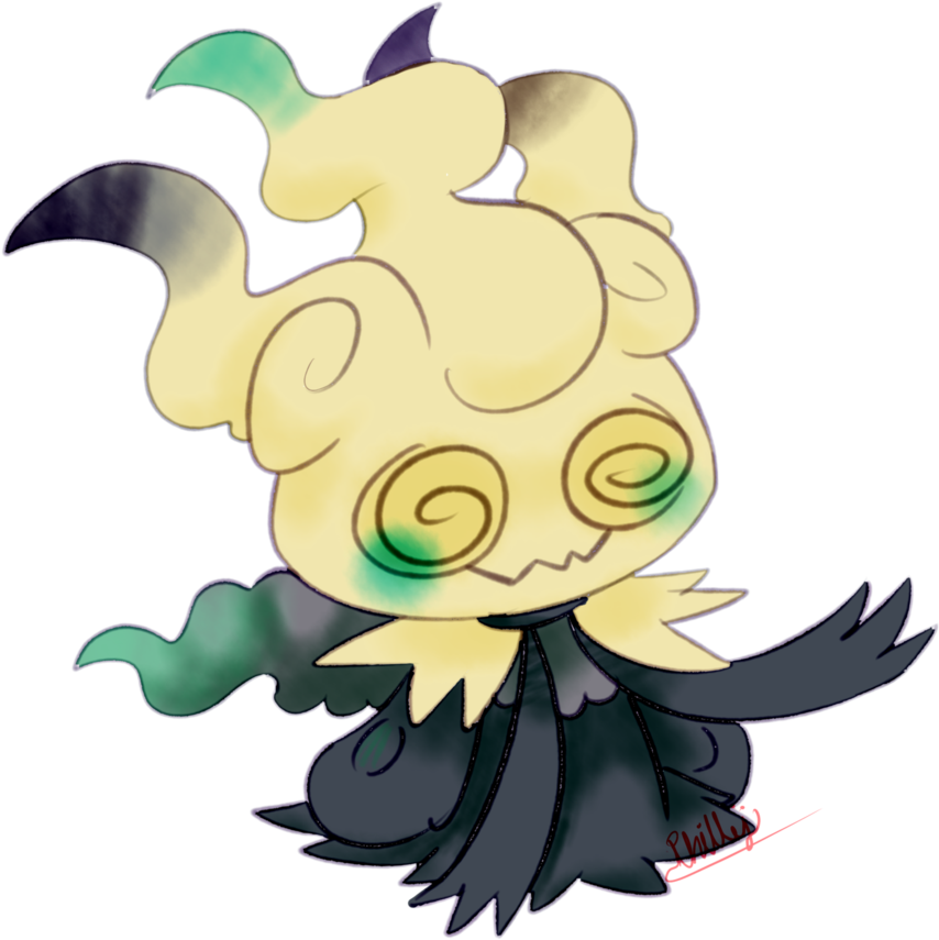 Marshadow Mimikyu By Diamondoaddict Cuentos De Hadas - Marshadow And Mimikyu (902x885), Png Download