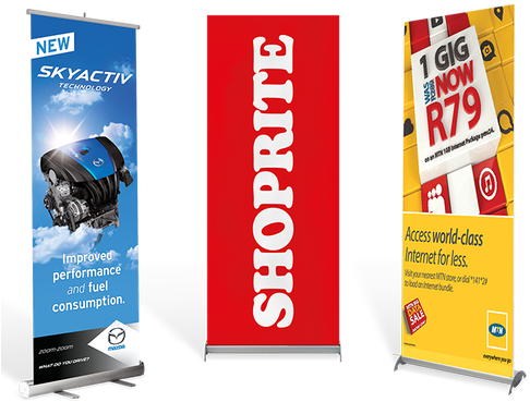 Pull Up Banners Are An Effective And Portable Way To - Banner (498x498), Png Download