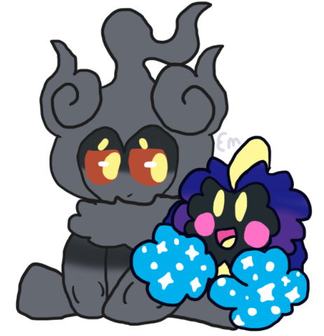 I Was Gonna Do The Movie Marshadow Actually But I Couldn't - Cartoon (500x500), Png Download