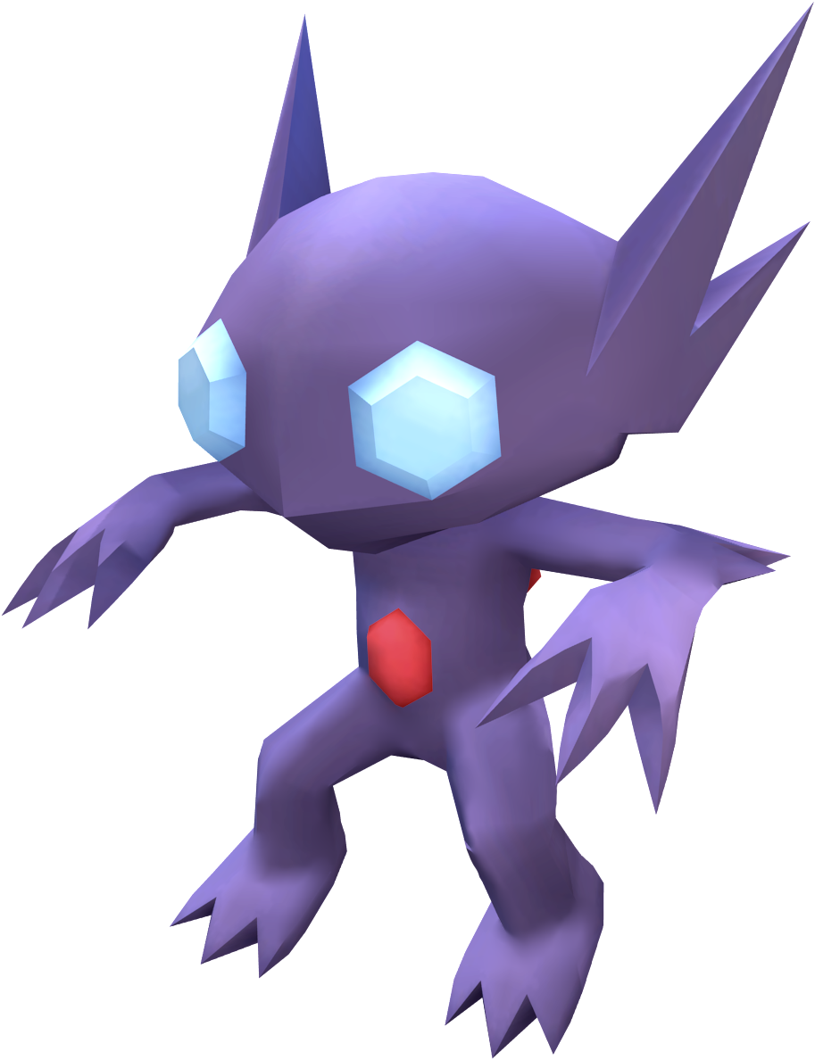 Ptwc Sableye - Sableye Png (913x1188), Png Download