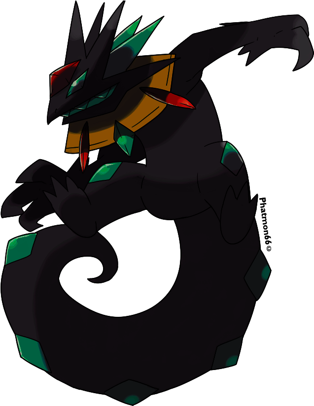 Evolución De Sableye - Pokemon Mega Evolution Fakemon (700x859), Png Download