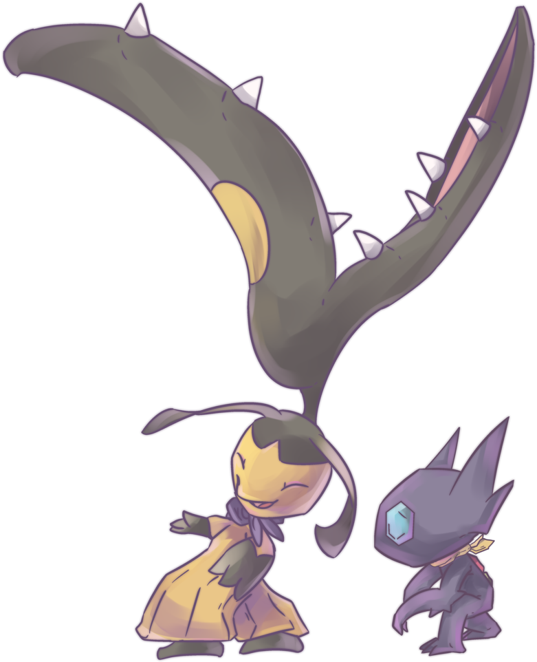 Sableye And Mawile - Pokemon Sableye And Mawile (800x962), Png Download