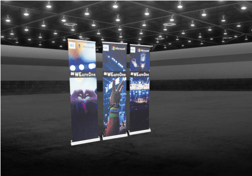 Retractable Banner Stand In Las Vegas Nv - Banner (500x500), Png Download