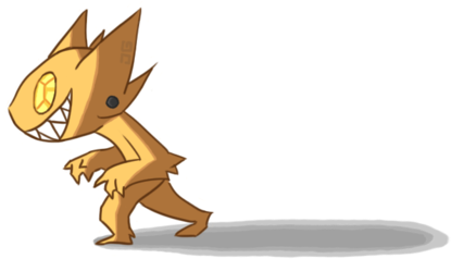 I Used To Love Sableye Just As Much As I Love Raichu - Cartoon (500x421), Png Download