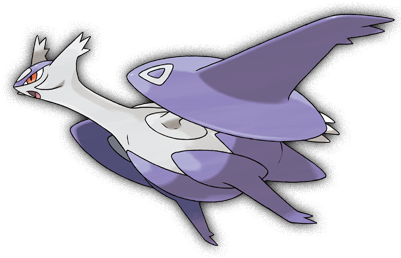 Return Of The Mach Bike And Acro Bike - Mega Latios (400x480), Png Download