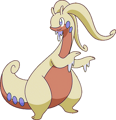 Goodra Xy Shiny - Goodra Transparent (387x400), Png Download