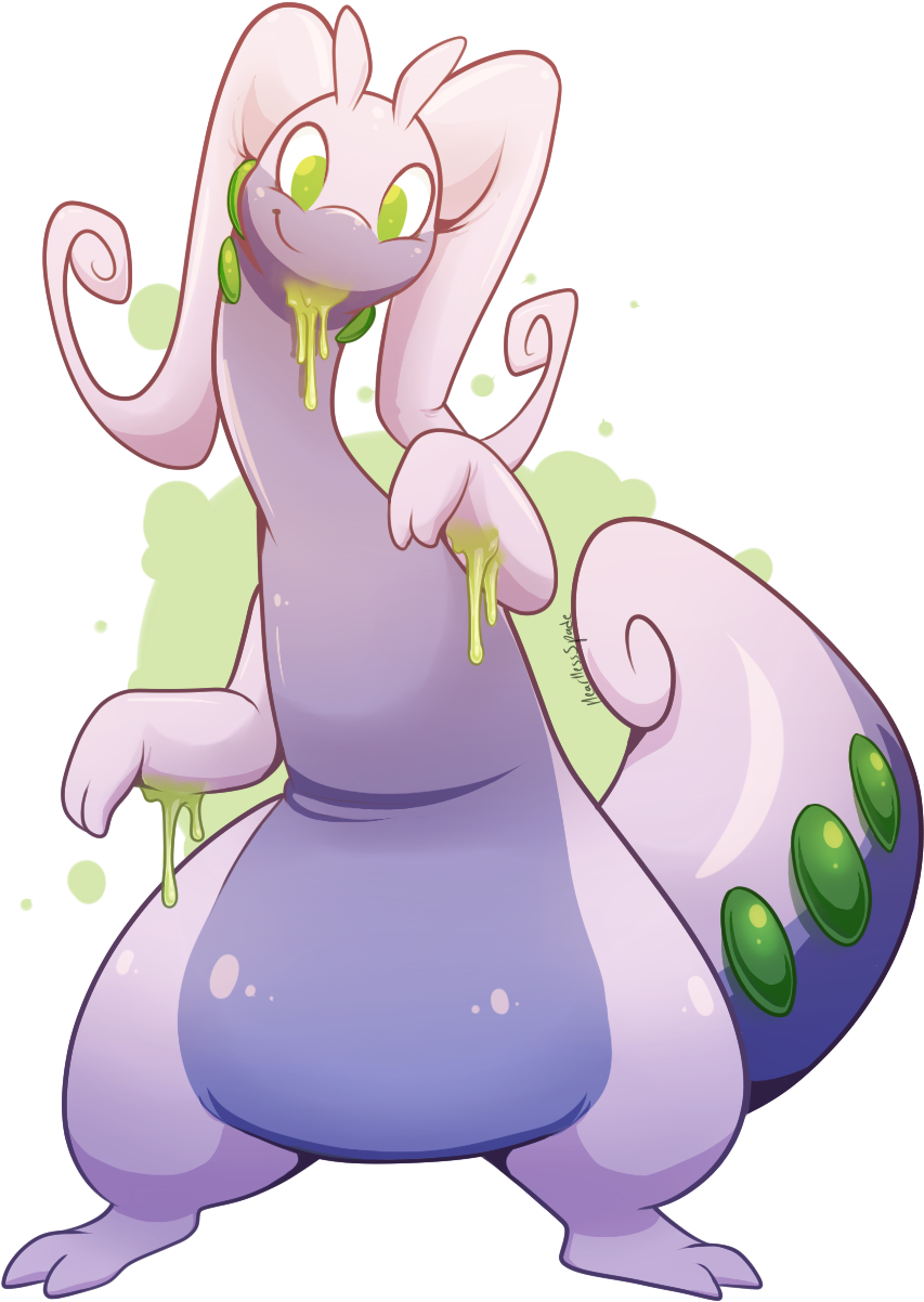 1515640000960 - Pokemon Goodra (883x1285), Png Download