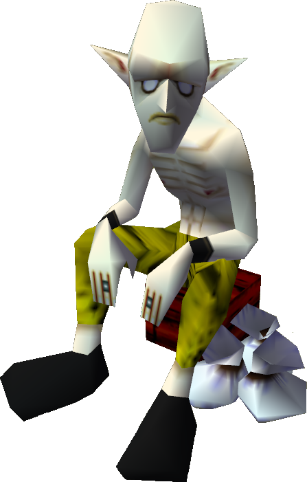 When You Dive Down In That Pool Of His, He Says You - Grog Zelda (447x701), Png Download