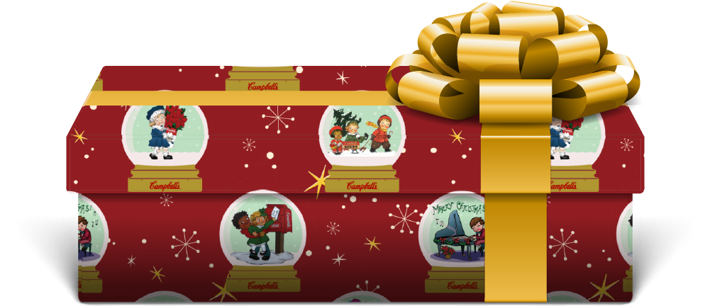 Campbell Kids™ Holiday Wrapping Paper Campbell's Holiday, - Holiday Gift Set: Holiday Family Collection (5pc) Dvd (1000x1000), Png Download