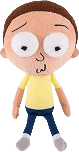 Rick And Morty Peluches (600x600), Png Download