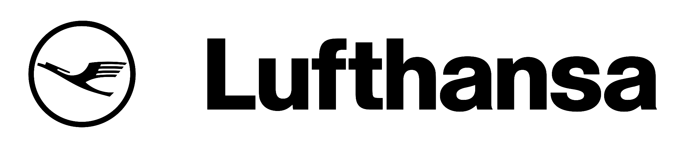 Lufthansa Logo Png Transparent & Svg Vector - Lufthansa Logo (2400x681), Png Download