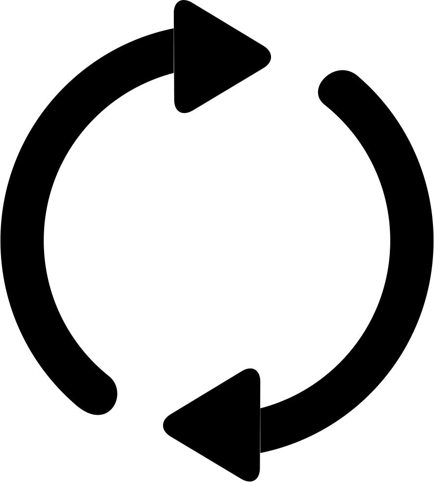 Png File - Round And Round Arrows (884x981), Png Download