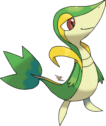 Snivy Tsutaaja By Xous54 - Tsutarja (358x426), Png Download