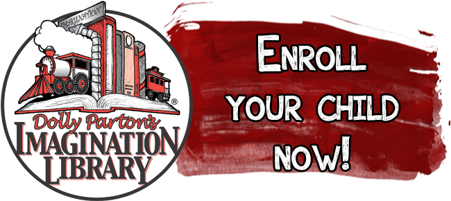 Early Childhood Programs - Dolly Parton Imagination Library (659x300), Png Download