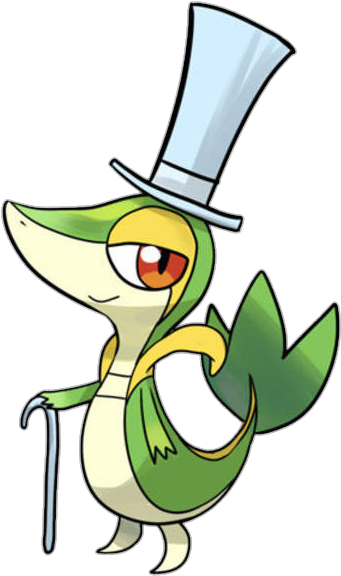 Smug Snivy - Excalibur Soul Eater Pokemon (368x591), Png Download