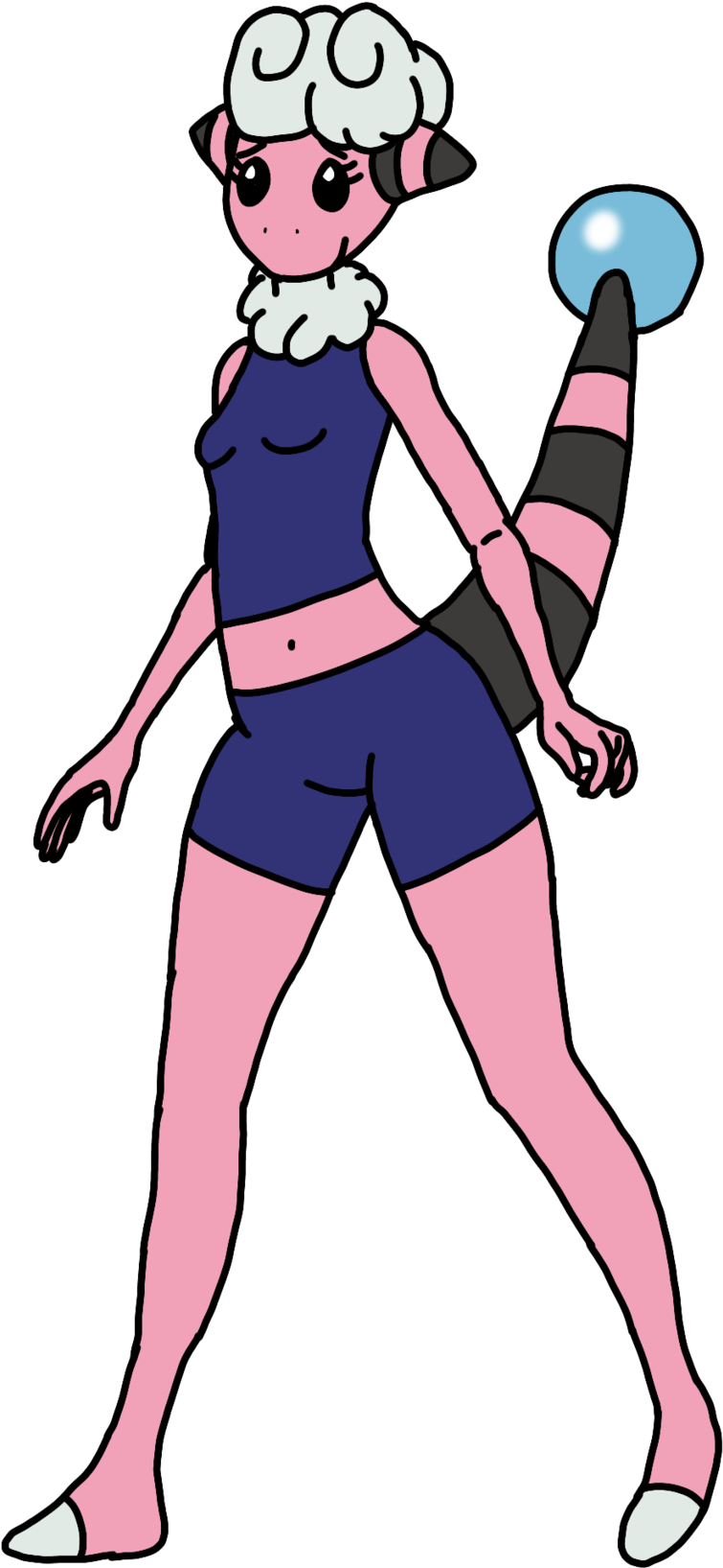 Here's Another Student, A Flaaffy (1280x1707), Png Download