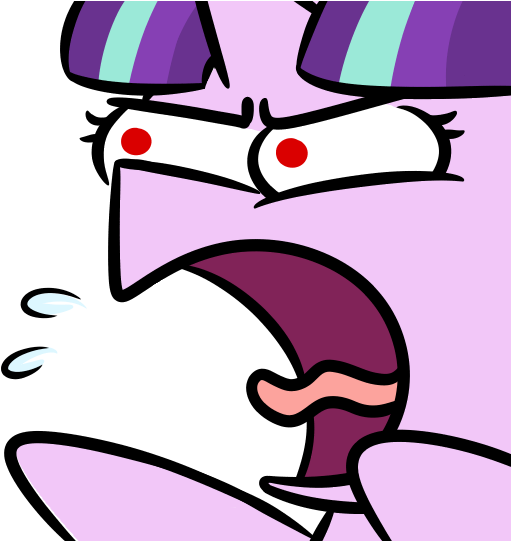 Glimglam, Autistic Screeching, Emoticon, Female, Mare, - Best Transparent Emotes (540x540), Png Download