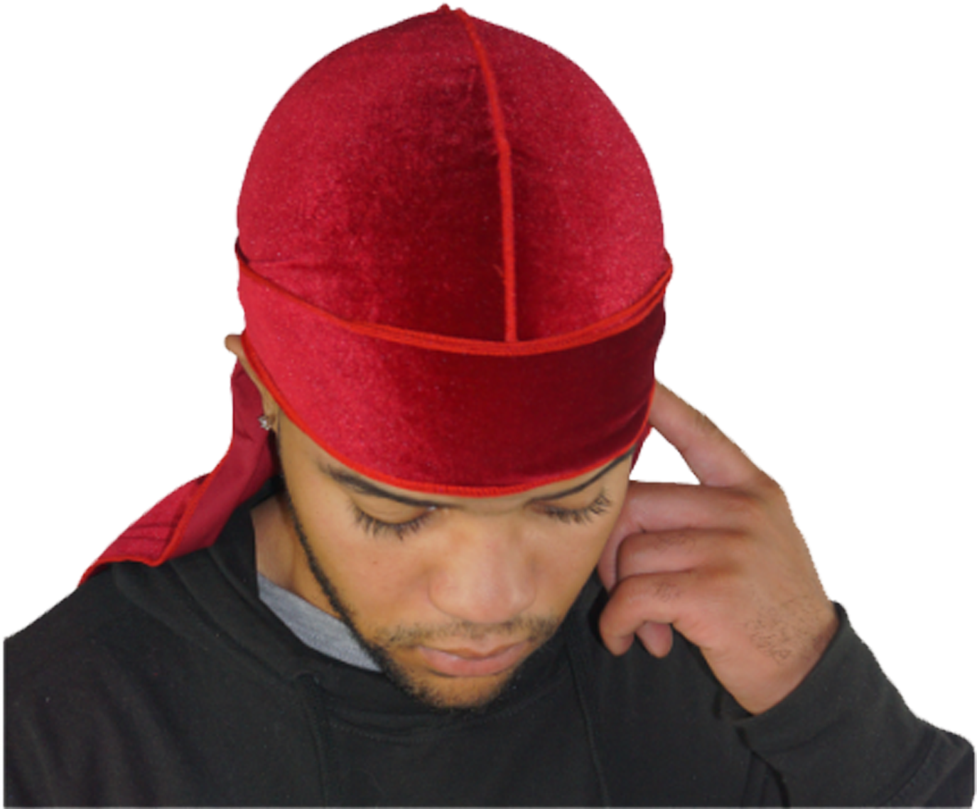Red Velvet Durag - Knit Cap (2048x1490), Png Download