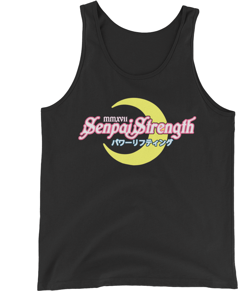 Senpai Sailor Tank - Shirt (1000x1000), Png Download