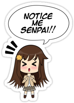 Engineer - Anime Girl Says I Love You (375x360), Png Download