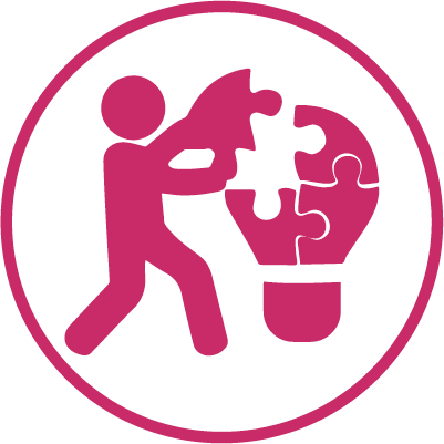 Skills Icon Png Pink (401x401), Png Download