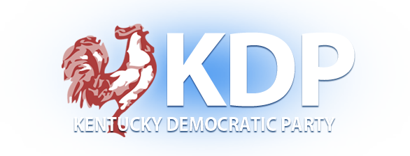 Sja Kentucky Democratic Party Emblem - Kentucky Democratic Party (586x224), Png Download