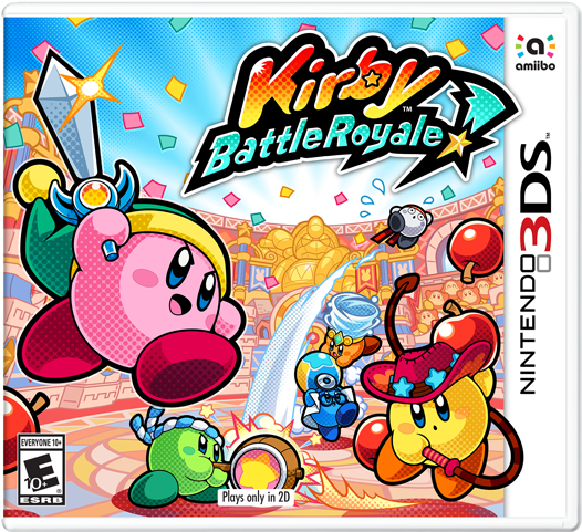 Kirby Battle Royale Box Art - Kirby Battle Royale 3ds (640x480), Png Download