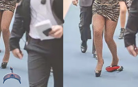 Mariah Carey Nearly Somersault On The Red Carpet While - Old Is Mariah Carey (461x290), Png Download