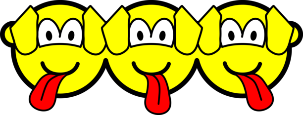 Three Headed Dog Buddy Icon - Emoticon (612x233), Png Download