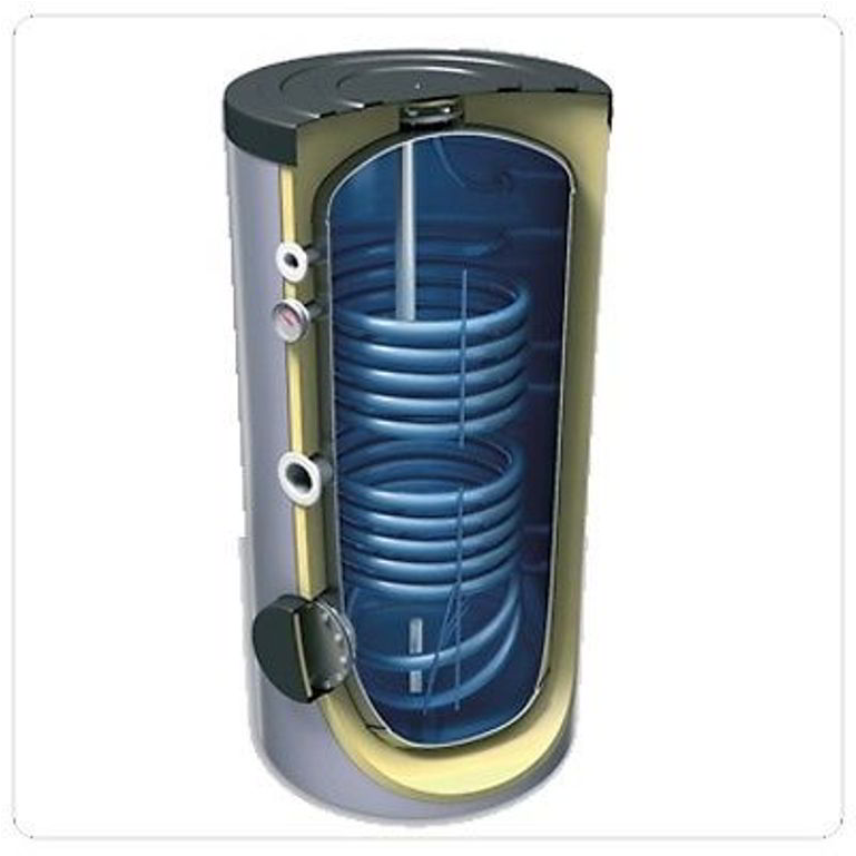 Boiler 1 Serpentina - Bojler Sa Dva Izmenjivaca (1024x768), Png Download