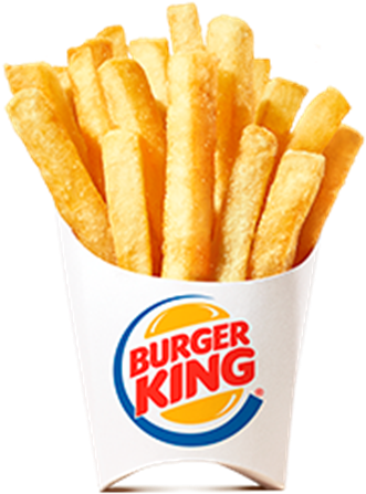 Papas Fritas - Burger King French Fries (550x458), Png Download