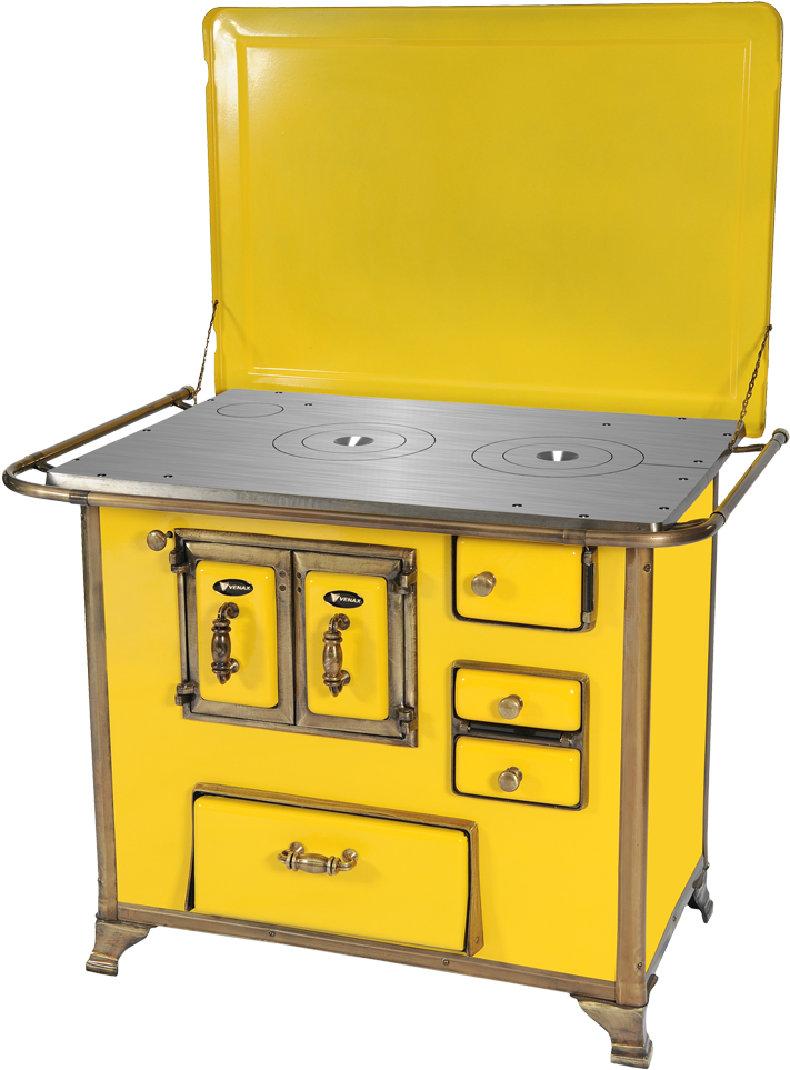 Fogao A Lenha Venax Renaissance Numero 02 Gabinete - Fogao A Lenha Venax Amarelo (1000x1000), Png Download