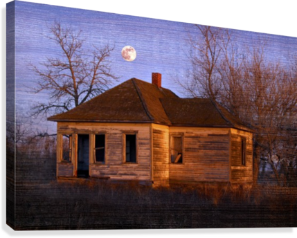 Abandoned Farm House Canvas Print - Great Big Canvas Richard Wear Premium Thick-wrap Canvas (429x344), Png Download