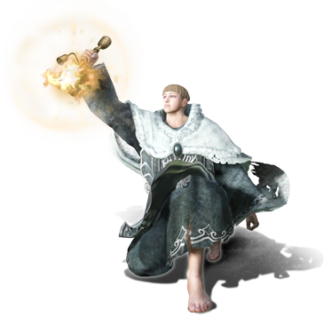 Cleric Dsii - Dark Souls 2 Clerc (365x357), Png Download