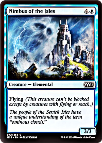 Nimbus Of The Isles - Magic The Gathering (560x560), Png Download