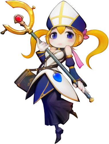 File History - Dungeon Link Clara The Cleric (560x560), Png Download