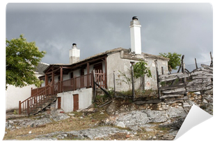 Old Abandoned House In Kastro Village, Greece - Kastro, Thasos (400x400), Png Download