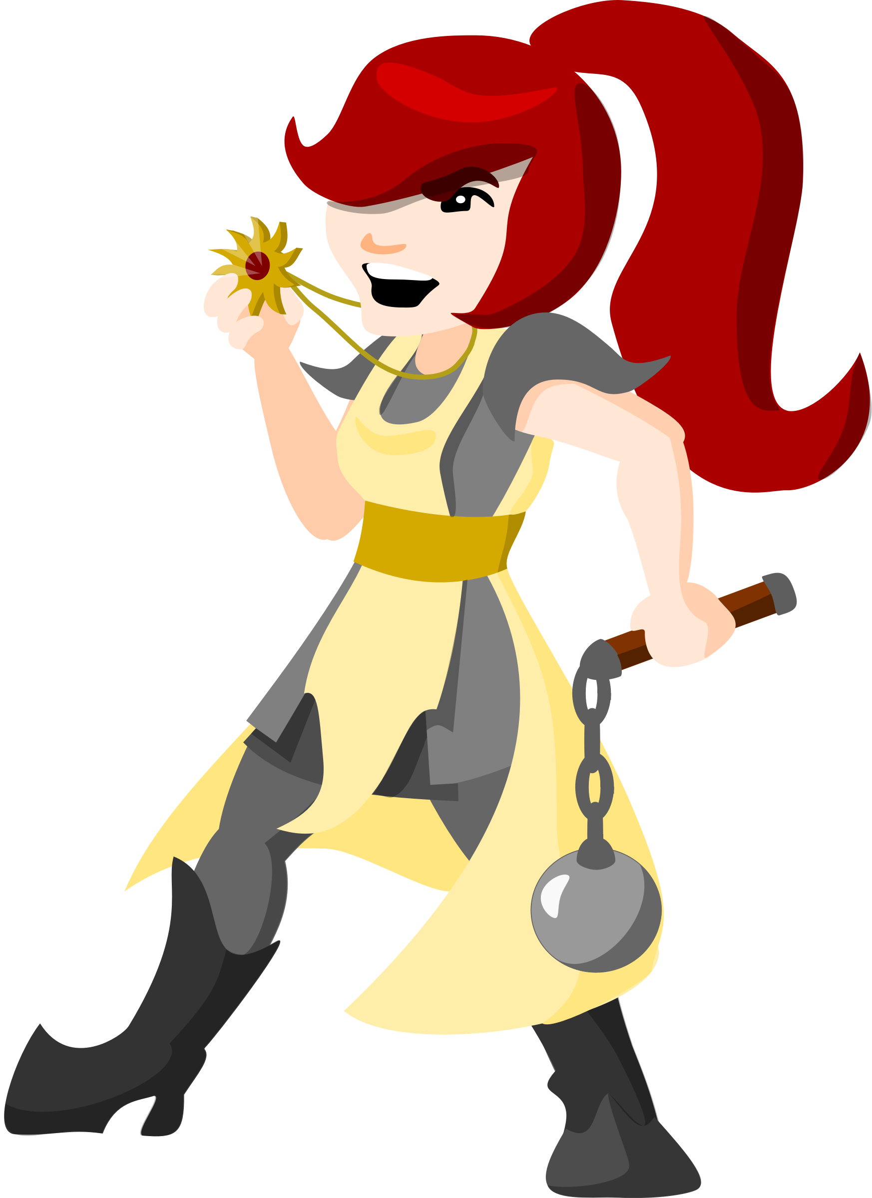 This Free Icons Png Design Of Cartoon Cleric (1746x2400), Png Download