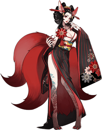 Sanbi No Kitsune (580x580), Png Download