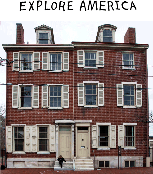 From Acadia To Joshua Tree, We Explore America - Edgar Allan Poe House Philadelphia (718x756), Png Download