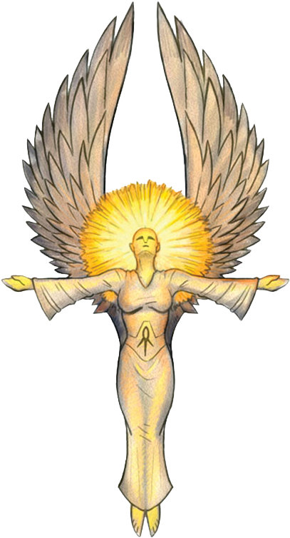 Sarenrae Is The Goddess Of The Sun And Healing - Sarenrae Pathfinder (500x796), Png Download