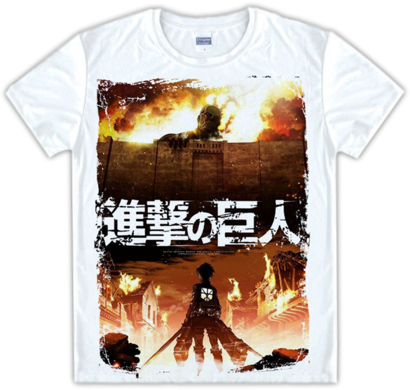 Attack On Titan Graphic Tee - Attack On Titan Defense On Titan (600x600), Png Download