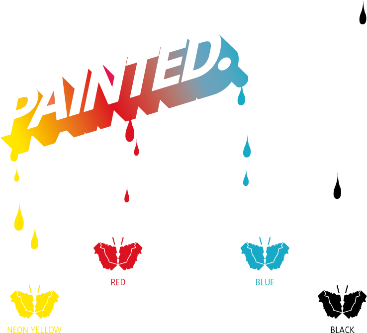 Painted And Magnetic 4 - Graphic Design (1024x745), Png Download