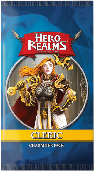 Character Pack Cleric - Hero Realms Character Pack Cleric (600x600), Png Download