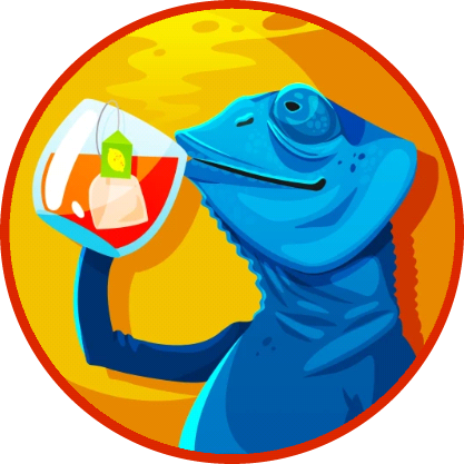 Tea Time Circled - Tea Time Agar Io (417x417), Png Download