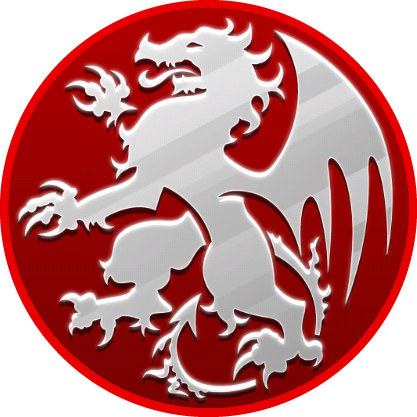 Griffin Dragon Circled - Agario Skin House Of Dragons (417x417), Png Download