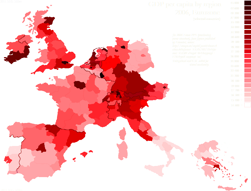 Since - Italy Gdp Per Capita Map (841x640), Png Download