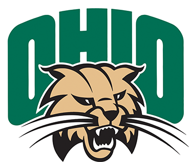 Ohio Attack Cat Logo - Ohio University Football Logo (370x332), Png Download